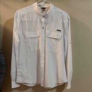 Eddie Bauer Women's *TALL LARGE* White UPF40